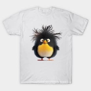 Penguin Cute Adorable Humorous Illustration T-Shirt